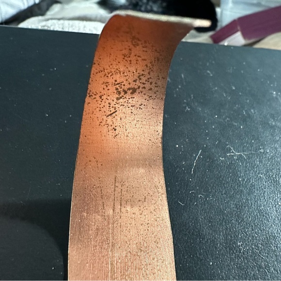 Vintage Painted Copper Bracelet - Picture 5 of 8